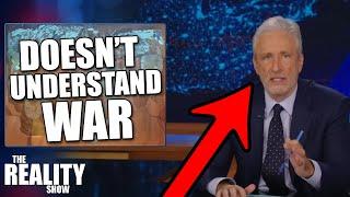 Jon Stewart Learns the First Thing About War