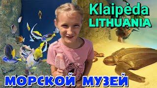 МОРСКОЙ МУЗЕЙ в ЛИТВЕ, г.КЛАЙПЕДА, на Куршской косе / АКВАРИУМ