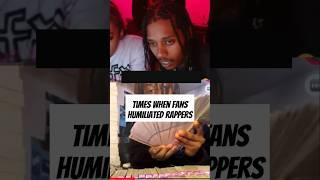 Times when fans humiliated rappers
