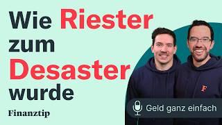 Wieso Riester zum Desaster wurde | Geld ganz einfach