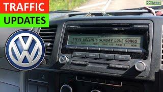 VW TP Turn off and on Traffic Announcements on VW RCD 310