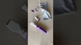 Best trimmer for women ! ️philips BRT383/15 #trimmer #philips #bikini #unboxing #shorts