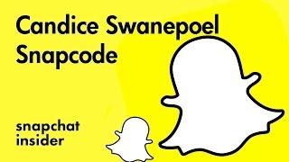 Candice Swanepoel - Add with Snapchat Snapcode - candyswan - snapchat insider