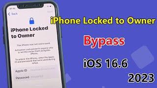 iPhone Locked to Owner? (2023) Bypass iCloud Activation Lock iOS 16.6 without Apple ID