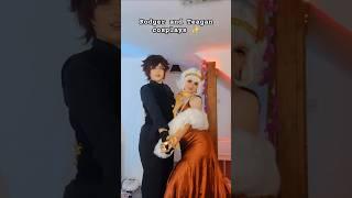 Spot our baby toodles🫣 @ivantlovee #teagan #rodger #dandysworld #cosplay #dance #roblox #ship