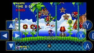 my custom level in classic Sonic simulator v9