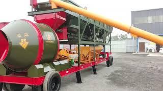 YHZM20 ready mix concrete batching plant