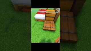 Minecraft 2x2 House  #shorts