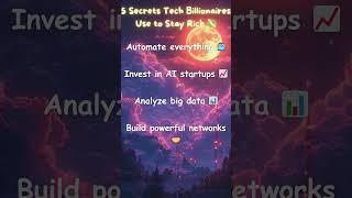 5 Secrets Tech Billionaires Don’t Want You to Know!  #facts #viralshorts #techfacts