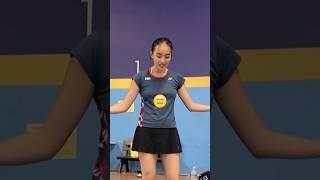 crashing out after watching this #badminton