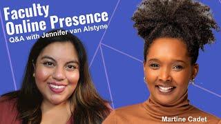 Faculty Online Presence Q&A with Jennifer van Alstyne