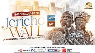 COMMANDING THE DAY MID NIGHT PRAYER || THE COLLAPSE OF JERICHO WALL || 10-03-2025