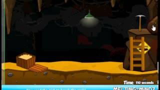 Amazing Escape the Gold Mine Walkthrough