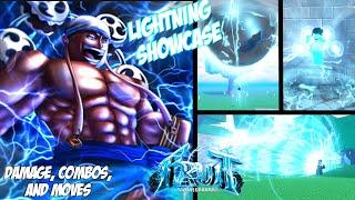 [FRUIT BATTLEGROUNDS] LIGHTNING SHOWCASE | HOW TO USE LIGHTNING