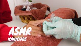 ASMR Cleaning Fingers And Hand (Manicure + Hand Scrub)