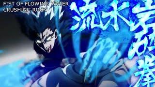 Saitama Fubiki Genous Sonic and Garou fight scene!