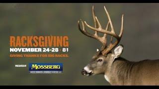 Watch a 5 Day RacksGiving Whitetail Antler buffet on Sportsman Channel!