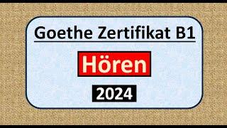 Goethe Zertifikat B1 Hören Modelltest mit Antworten am Ende || Vid - 228