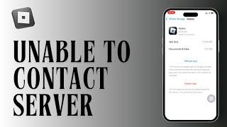 How to Fix Roblox Unable To Contact Server Please Check Your Internet Connection Error