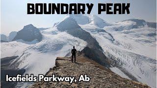 BOUNDARY PEAK hike, Icefields Parkway, Ab (4K)