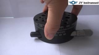 Manual Rotation stages/ diameter 82mm