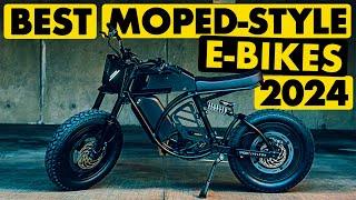 TOP 10 BEST MOPED STYLE ELECTRIC BIKES 2024/2025