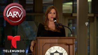 Discurso de Maria Celeste Arrarás en la graduación LatinoX de la Universidad de Princeton | Al Rojo