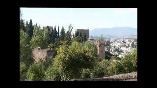 Alhambra Spain video  with Andrei Krylov guitar music