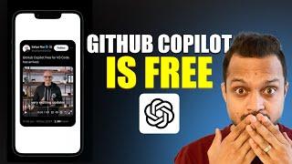 Github copilot is NOW FREE