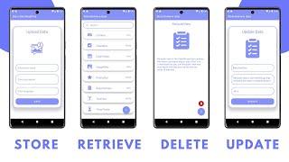 Store, Retrieve, Search, Delete and Update Data using Firebase Realtime Database in Android Studio