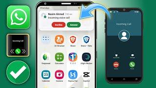 How to Fix WhatsApp Incoming Call Not Showing on Display || WhatsApp Call Not Showing on Screen