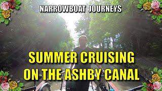 A narrowboat journey on the Ashby Canal - Dadlington to Sutton Wharf and Shenton.