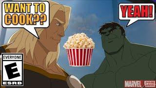 WHY DID THE AVENGERS ALLOW HULK & THOR TO START COOKING?