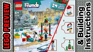 PREVIEW: 41758, LEGO Friends Advent Calendar 2023​ & Building Instructions! LEGO 2023