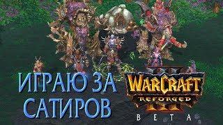 Warcraft 3 Reforged Beta / Демонстрация расы Сатиров и их моделей