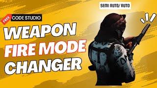 [FREE] Fivem Weapon Fire Mode Changer | Standalone | Code Studio