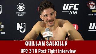 Quillan Salkilld Responds to Daniel Cormier coaching Yanal Ashmouz, "He’s Cheeky",