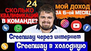 Доход в Greenway на 6-ой месяц. Сколько можно зарабатывать в Гринвей. Динамика в Гринвэй.