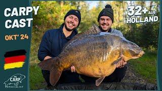 32+ uit Nederland, 3x 30+ op de Merenye en nieuwe actieplas | Karpervissen | Carpy Cast 24 oktober 