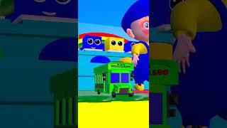 Wheels on the Bus Go Round and Round  | Baby Star Rhymes TV | Kids Songs #Shorts