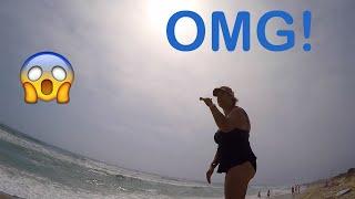 KID ALMOST DIES AT THE BEACH!!!
