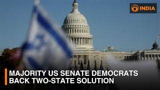 Majority US Senate Democrats back two-state solution | DD India News Hour