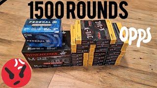 Ammo Haul January 2024! 1500 Rounds! Reasons I Don't Order Online!!!