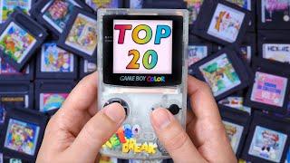 Top 20 Game Boy Color Games! - [DMG & GBC]