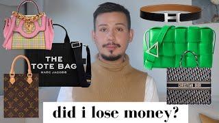 9 designer items i sold vs what i paid for | did i make a profit or loss?