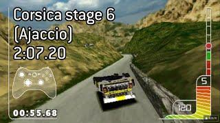 [WR] Colin McRae Rally (1998, PS1) – Corsica Stage 6 (Ajaccio) in 2:07.20