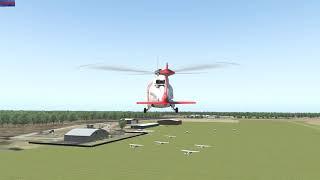 Sikorsky S-76C Rettungseinsatz in Hamburg - xflight737 - X-Plane 11