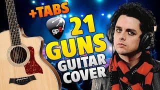 Green Day – 21 guns (easy tabs for fingerstyle guitar cover)