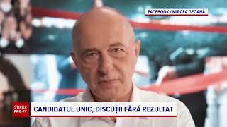 Surse: PNL ar încerca să-l convingă pe Mircea Geoană să se retragă din cursă