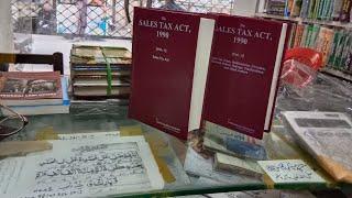 #Sales_Tax Act 1990 with full case law study by Tariq Najeeb Rs5200/6000 DakFree